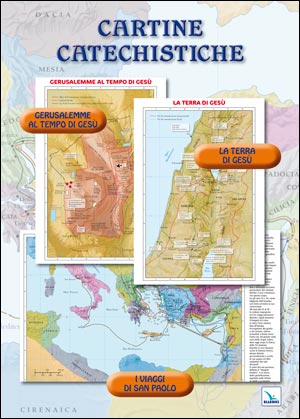 Cartine catechistiche (3 carte geografiche)