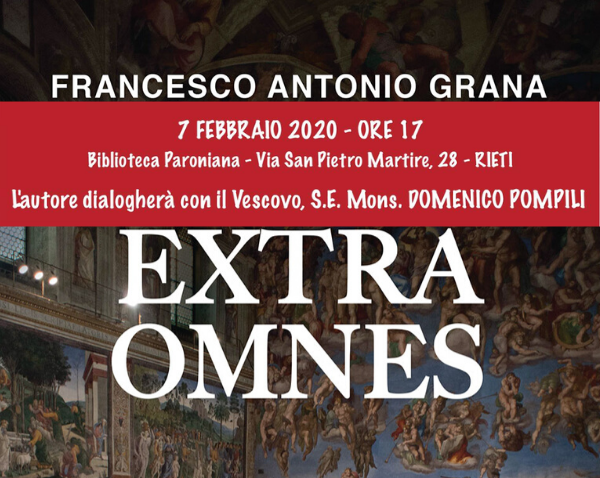 EXTRA OMNES: Dialogo con l’Autore e presentazione del libro