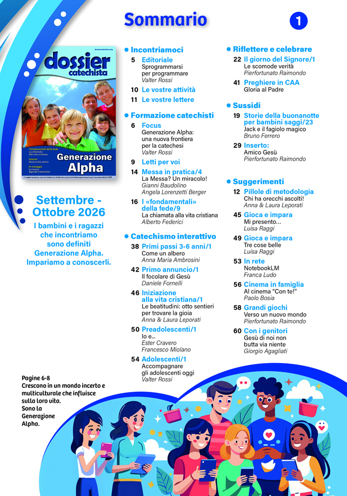 Dossier Catechista n. 1 – settembre - ottobre 2026 - immagine 2