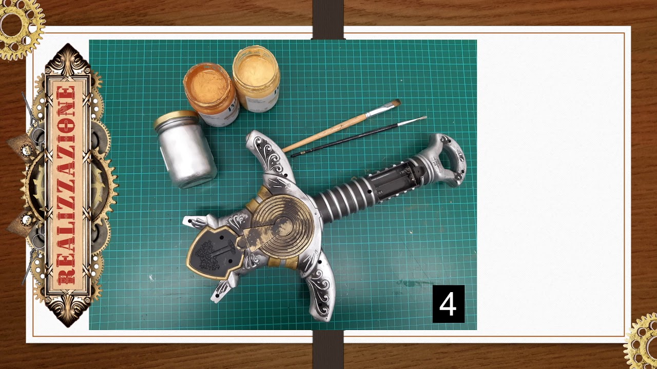 L'incredibile viaggio: Tutorial Spada steampunk